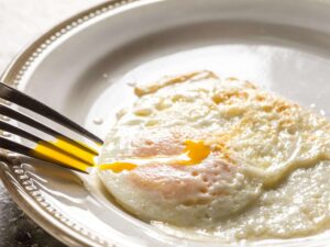 over easy eggs